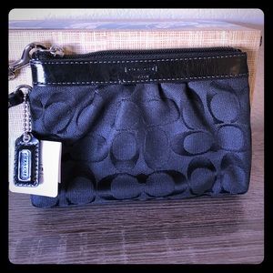 COACH WRISTLET NEW WITH TAGS - BLACK
